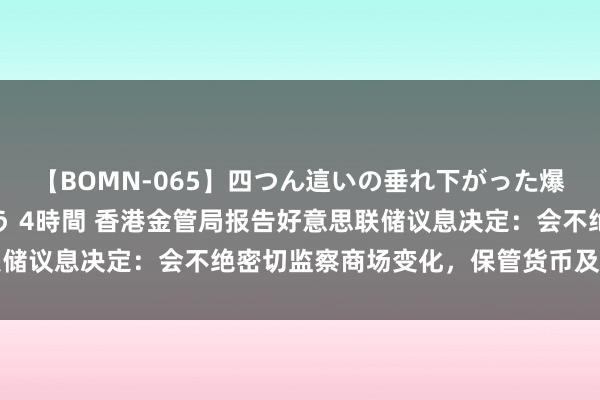 【BOMN-065】四つん這いの垂れ下がった爆乳を下から揉み舐め吸う 4時間 香港金管局报告好意思联储议息决定：会不绝密切监察商场变化，保管货币及金融领路