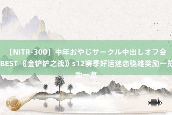 【NITR-300】中年おやじサークル中出しオフ会 BEST 《金铲铲之战》s12赛季好运迷恋骁雄奖励一览