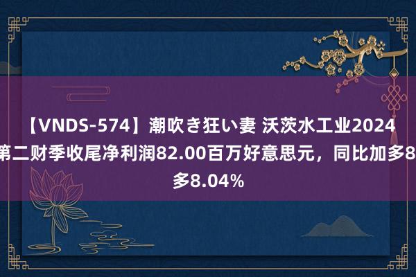 【VNDS-574】潮吹き狂い妻 沃茨水工业2024财年第二财季收尾净利润82.00百万好意思元，同比加多8.04%